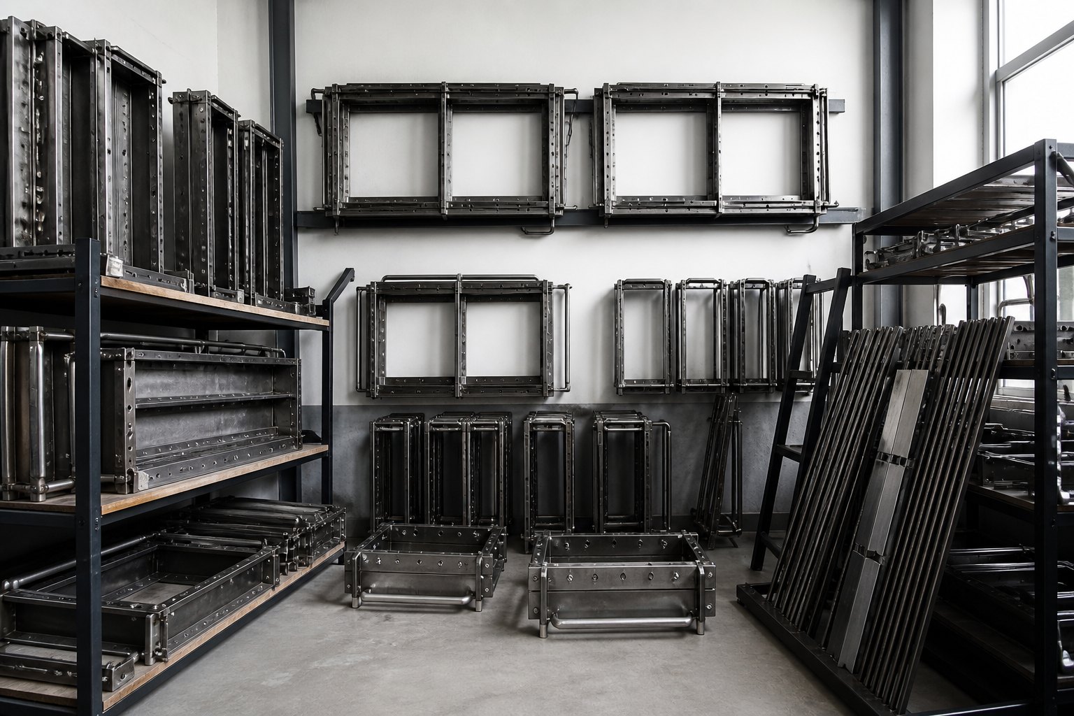 Tooling and dies stored in the STM plant